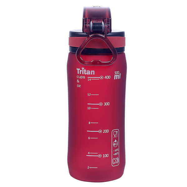 Bình tritan Diller BPA free 500ml- Đỏ