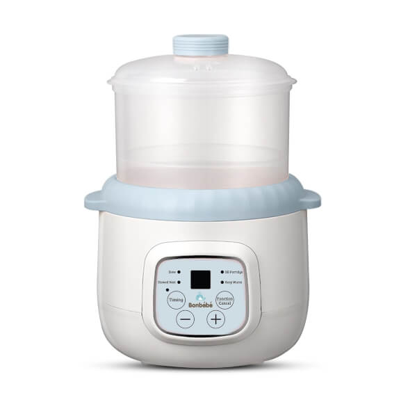 Nồi hầm cách thủy kèm lồng hấp Bonbebe