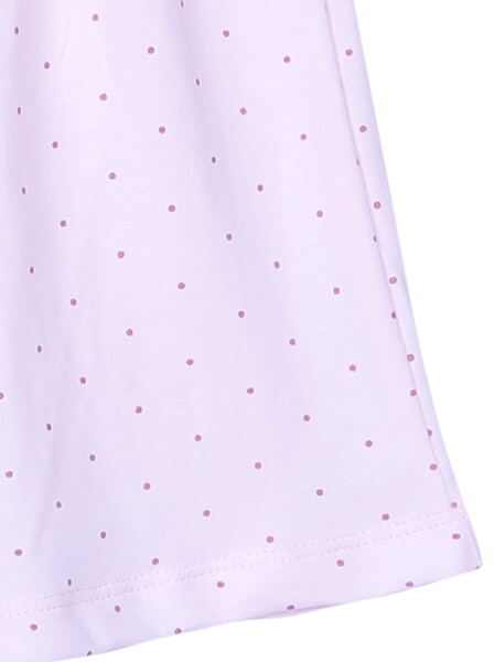 Đầm thun bé gái mặc nhà CF G1220032 (1-6 tuổi,Hồng)