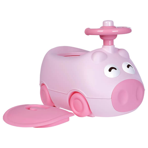 Bô vệ sinh cao cấp hình chú heo ConCung Good màu hồng