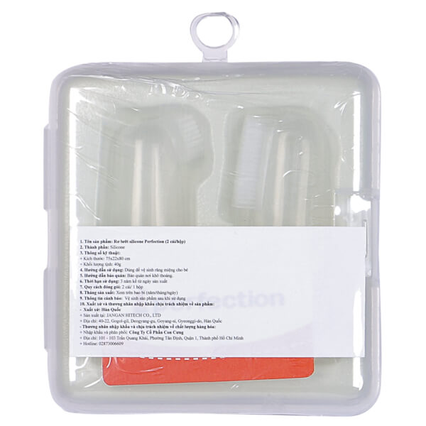Rơ lưỡi silicone Perfection ( 2 cái/ hộp)