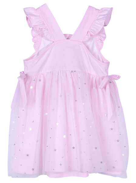 Đầm bé gái mặc nhà CF G1220027 (6M-3Y,Hồng)