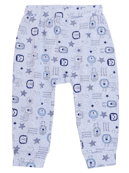 Bộ áo quần thun bé trai dài CF B1020004 (9-24M,Xanh)