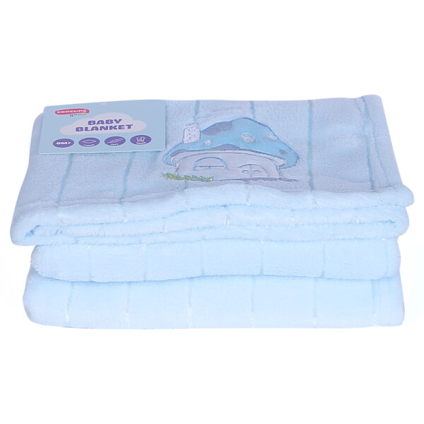 Chăn bông cho bé ConCung Good hình nấm xanh  K126-6049