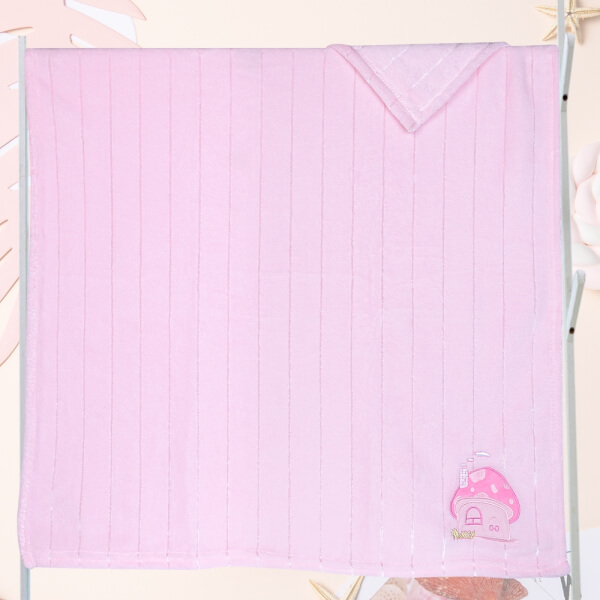 Chăn bông cho bé ConCung Good hình nấm hồng K126-6048