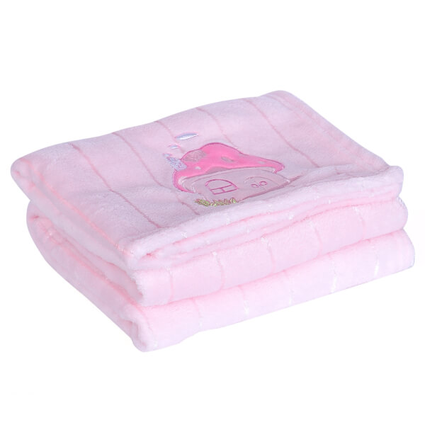 Chăn bông cho bé ConCung Good hình nấm hồng K126-6048
