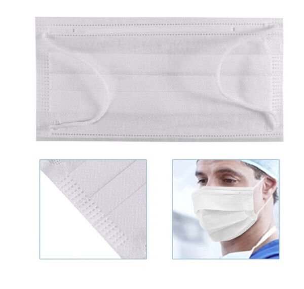 Khẩu trang y tế NIVA 4 lớp SMS hộp 50 cái