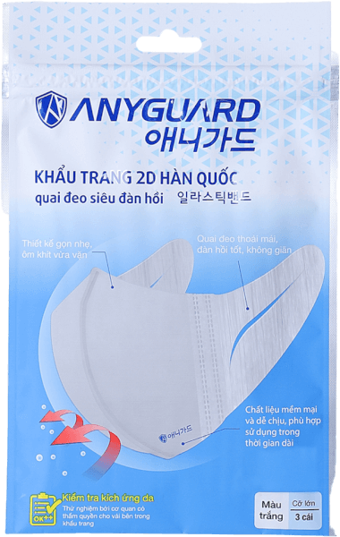 Khẩu trang AnyGuard (3 cái/ túi)