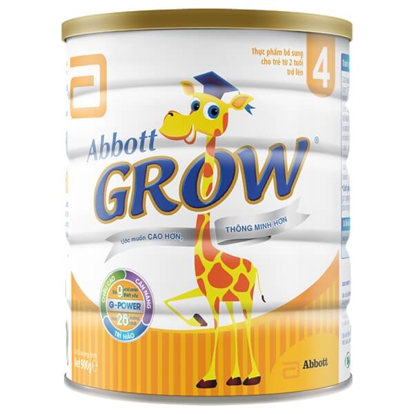 Combo 5 Sữa Abbott Grow 2+ 850g (trên 2 tuổi)