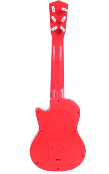 Đàn guitar điện tử có nhạc  JS040775 (Hồng)