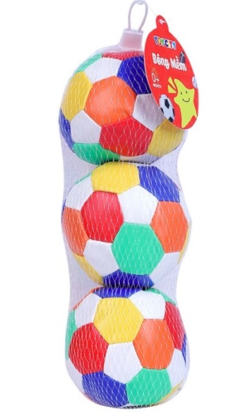 Túi lưới 3 bóng đa màu 4