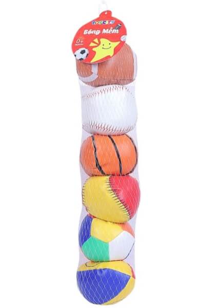 Túi lưới 6 bóng mềm 3