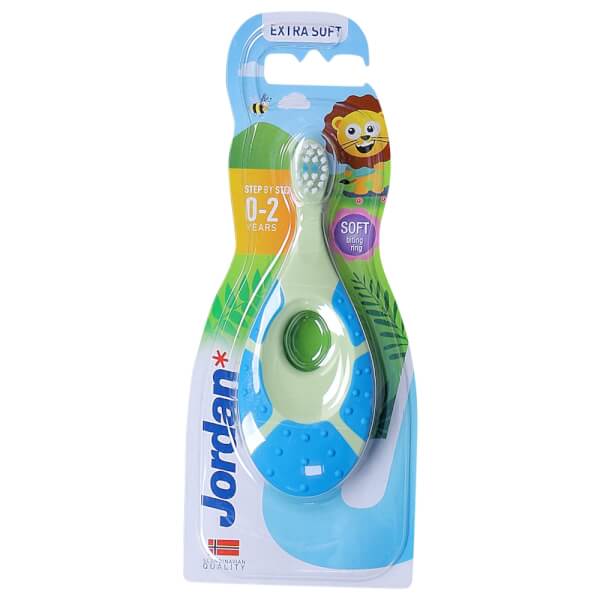 Bàn chải đánh răng Jordan Step 1 (0-2 tuổi)