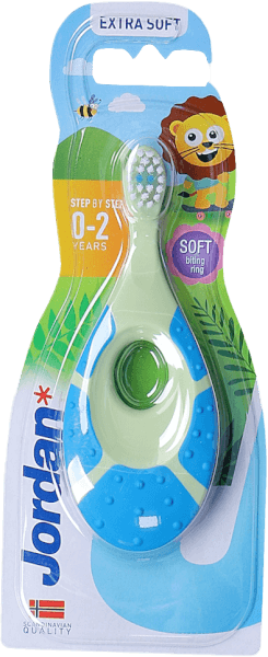Bàn chải đánh răng Jordan Step 1 (0-2 tuổi)