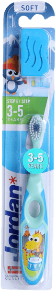 Bàn chải đánh răng Jordan Step 2 (3-5 tuổi)