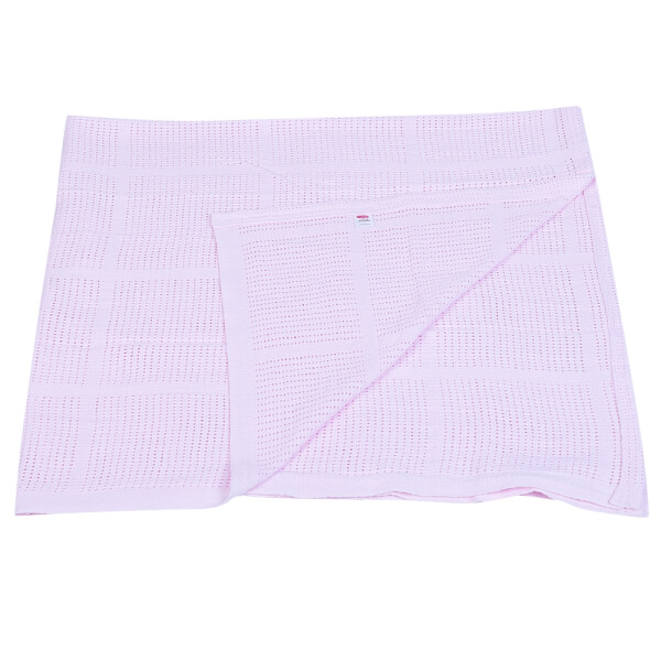 Chăn lưới cho bé ConCung Good (100x120cm, Hồng)