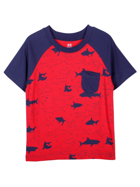 Bộ áo quần bé trai ngắn mặc nhà CF B1220034 (1-6Y)