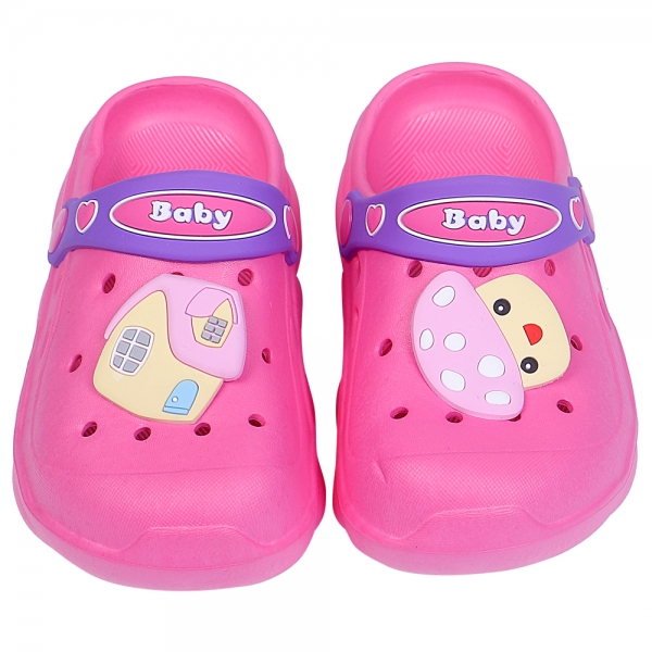 Dép sục CF2011 JKKE200006-93 (23,Hồng đậm)