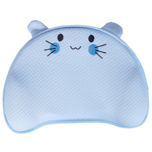 Gối memory foam hỗ trợ đầu cho bé Con Cung Good (PUB103, Xanh)