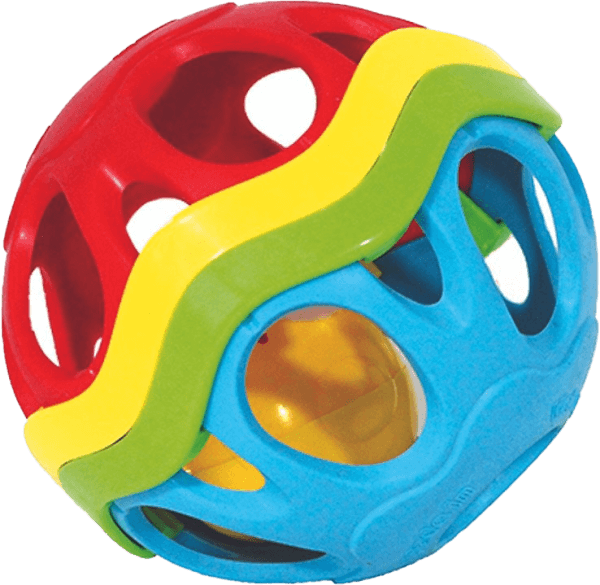 Quả bóng mềm - khám phá cùng gà con