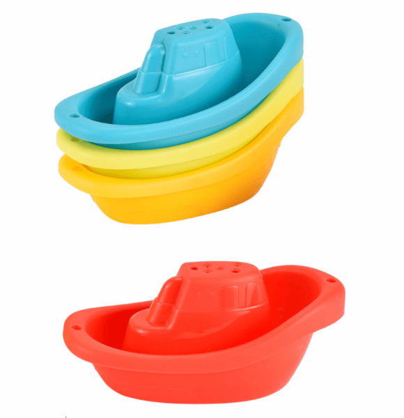 Bộ 4 thuyền xếp chồng JS039717