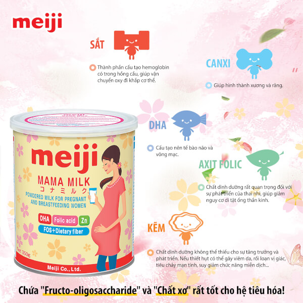 Sữa bầu Meiji mama 350g