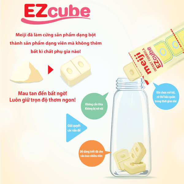 Sữa Meiji thanh Infant Formula 432g (0-12 tháng)