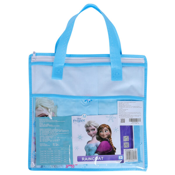 Áo mưa bé gái Elsa DF86414-Q1 (Size XL)
