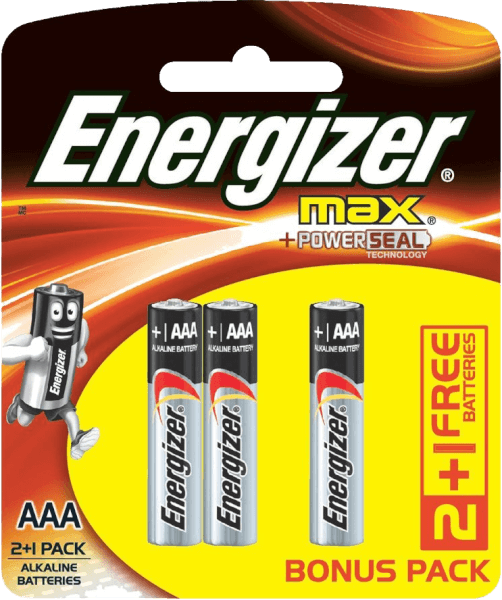 Pin Energizer Max AAA E92BP2+1 (vỉ 2+1)