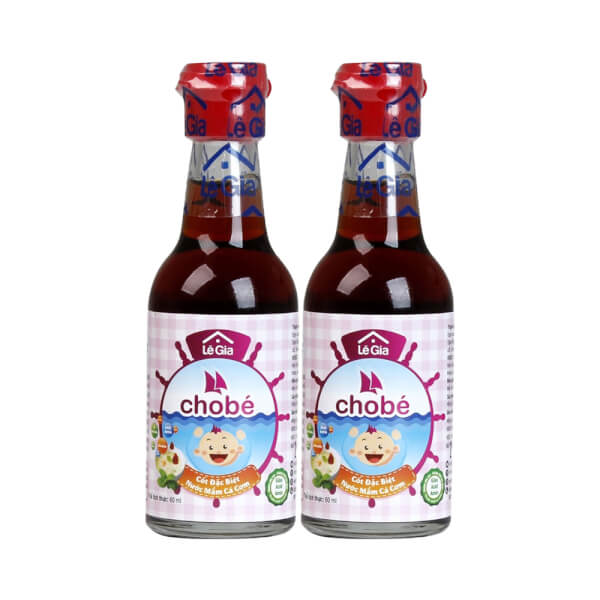 Combo 2 Nước mắm cá cơm Lê Gia- Cho bé