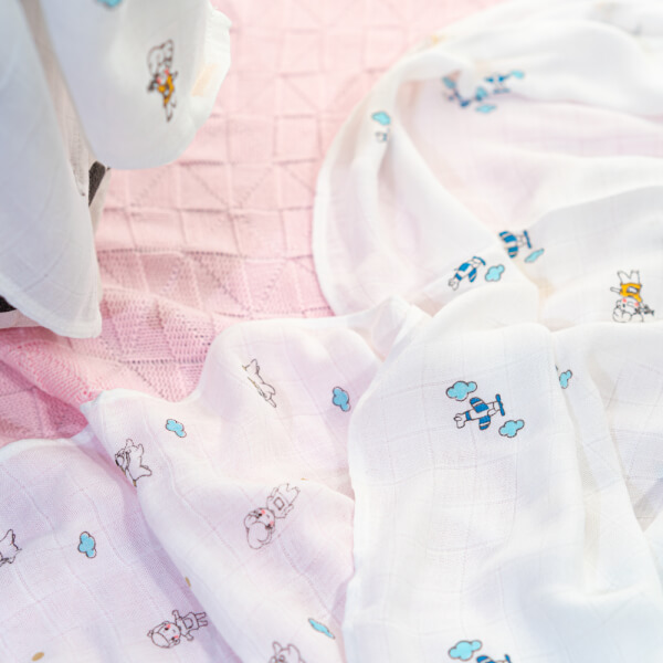 Khăn gạc sợi tre cao cấp ConCung Good BM8X 60x120 (cm)