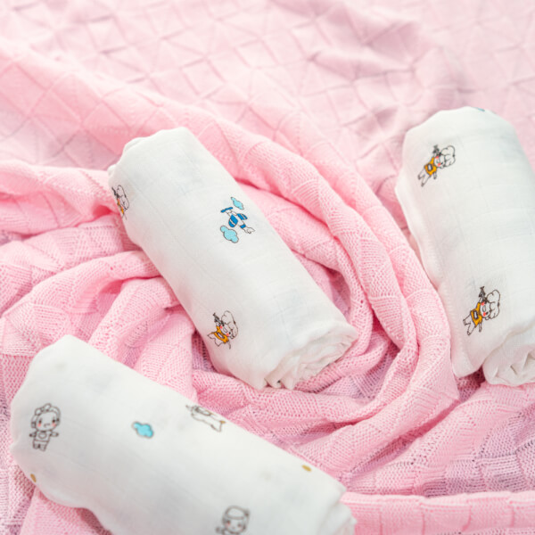 Khăn gạc sợi tre cao cấp ConCung Good BM8X 60x120 (cm)