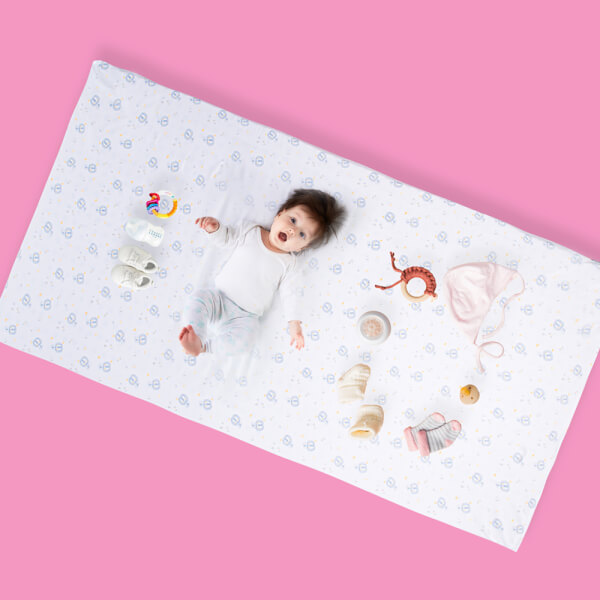 Nệm cao su thiên nhiên màu xanh (Dorufoam)