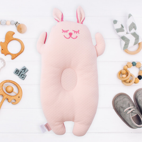 Gối Bebear kháng khuẩn NA8808 hồng