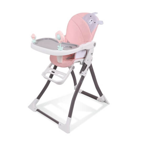 Ghế ngồi ăn chân cao Baby Pretty (hồng)