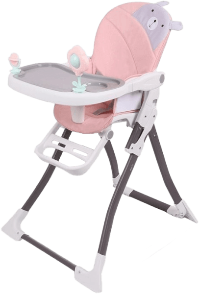 Ghế ngồi ăn chân cao Baby Pretty (hồng)