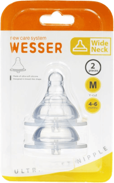 Núm ty Wesser cổ rộng siêu mềm (size M, 4M+, Y cut)