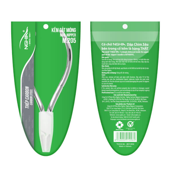 Kềm cắt móng thép M-205 NGHĨA