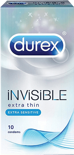 Bao Cao Su Durex Invisible hộp 10 gói