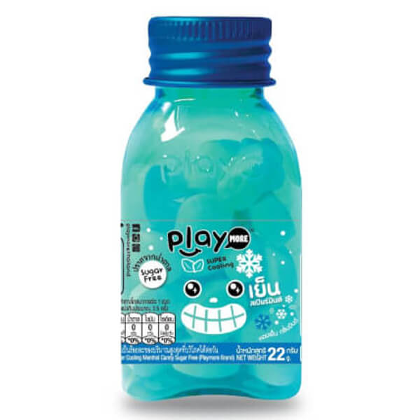 Kẹo the siêu mát lạnh Playmore hũ 22g