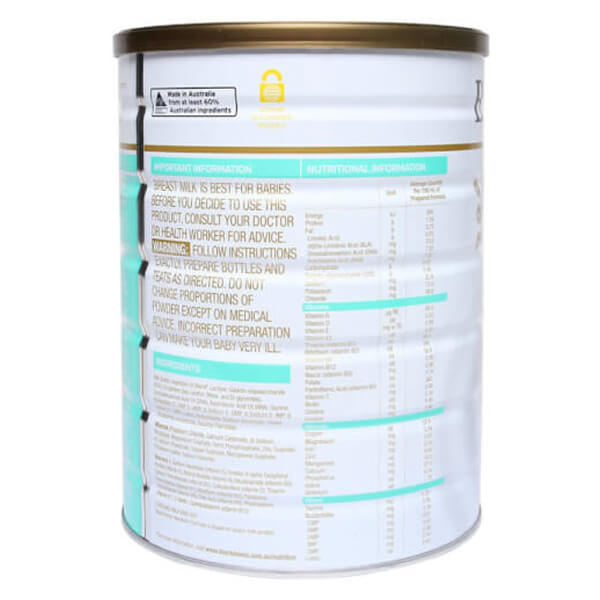 Sữa Blackmores Số 1 900g (0-6 tháng tuổi)