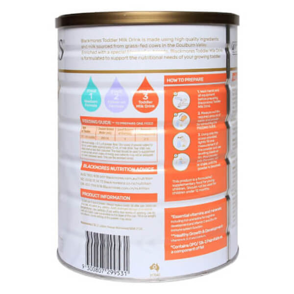 Sữa Blackmores Số 3 900g (từ 1 tuổi)