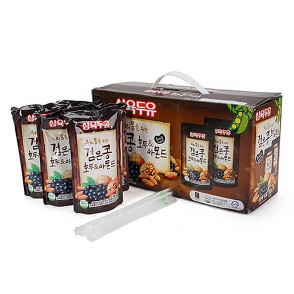 Sữa đậu đen óc chó hạnh nhân 195ml (thùng)