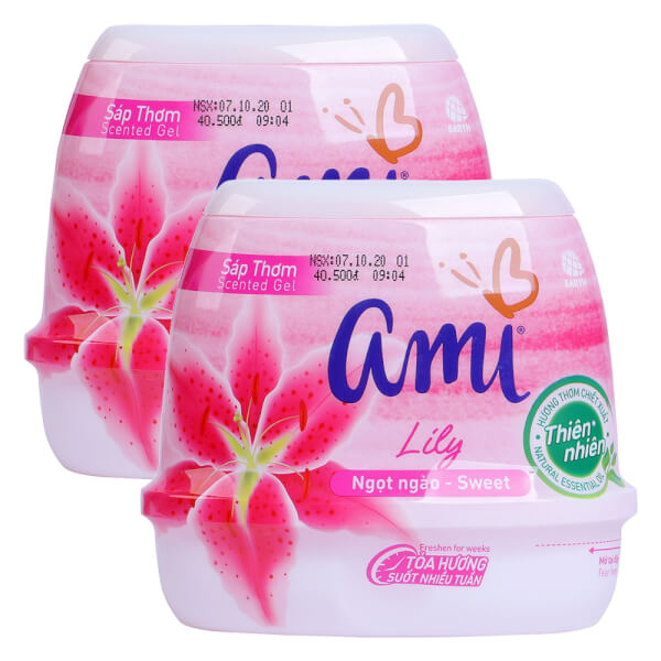 Combo 2 Sáp thơm Ami Lily 200g