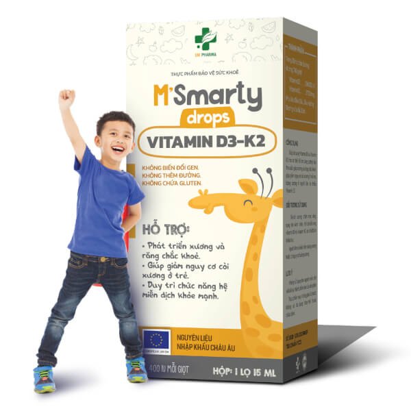 Thực phẩm bảo vệ sức khỏe VITAMIN D3 K2 Drops M