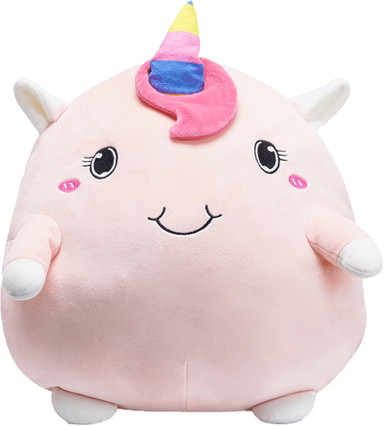 Thú nhồi bông kỳ lân hồng Toycity