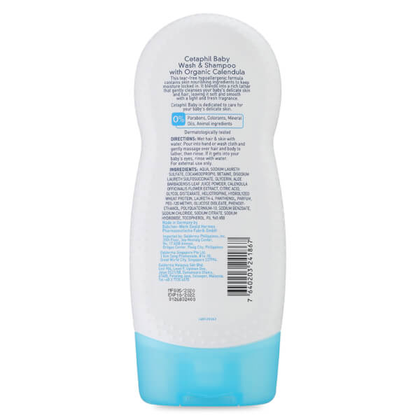 Sữa tắm gội trẻ em tinh chất hoa cúc Cetaphil 230ml