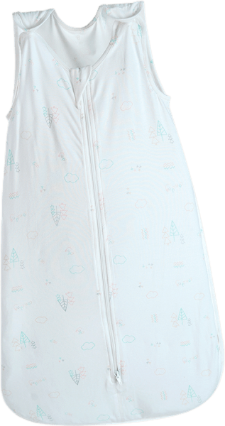 Túi ngủ sơ sinh sợi tre Animo I1021008 (6-12M,Trắng)