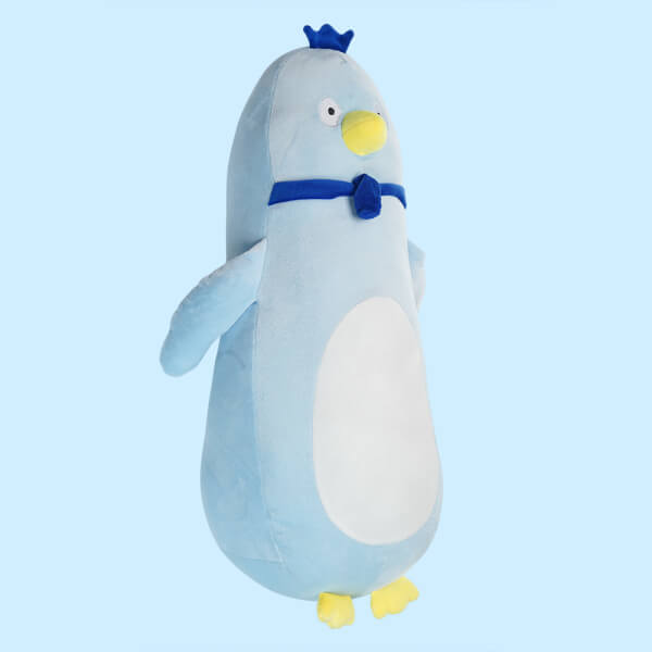 Thú nhồi bông gối ôm gà con xanh Toycity