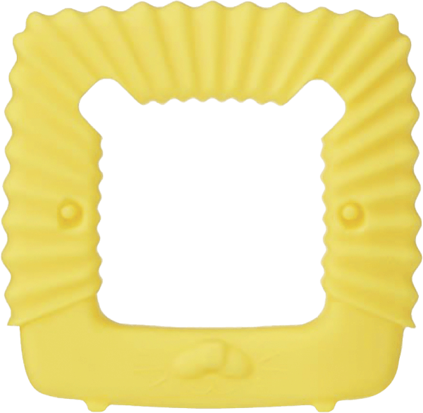 Gặm nướu silicone Mombella hình vuông (P8073-1, Vàng)